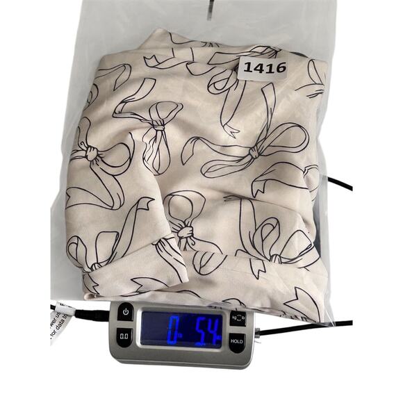 Torrid Top Size 2X Georgette Keyhole Flutter Short Sleeve Pretty Bows Blouse - Picture 13 of 13